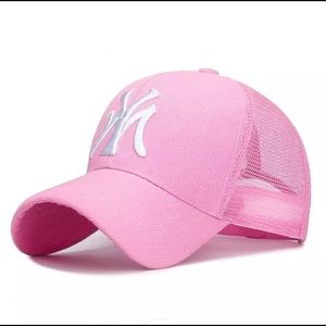 Pink baseball cap
